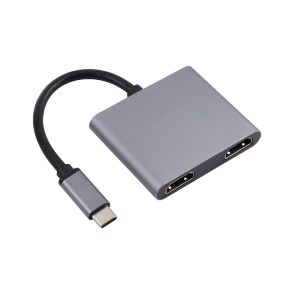 Multi Function Adapter 2 In 1 USB-C Hub HDTV 4k Multi Function Adapter – Epic Store