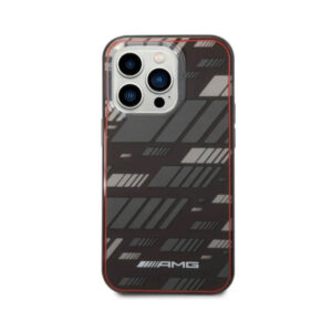 AMG Pc/Tpu Clear Transparent Double Layer Case Iphone 14 Pro