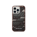 AMG Transparent Double Layer Case Expressive Graphic Design iPhone 14 Pro Max Compatibility – Black