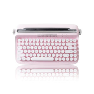 Actto Retro Mini Bluetooth Keyboard B303 – Pink