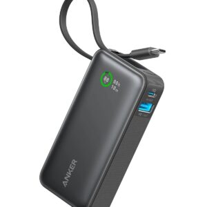 Anker Nano Power Bank 30W 10000 PD with Built-In USB-C Cable
