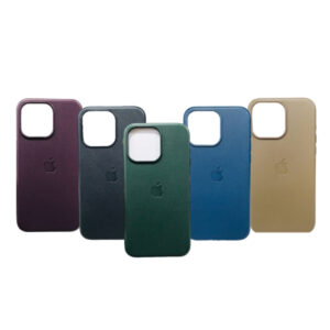 Apple Leather Case With Magsafe iPhone 15 Series – CN Version