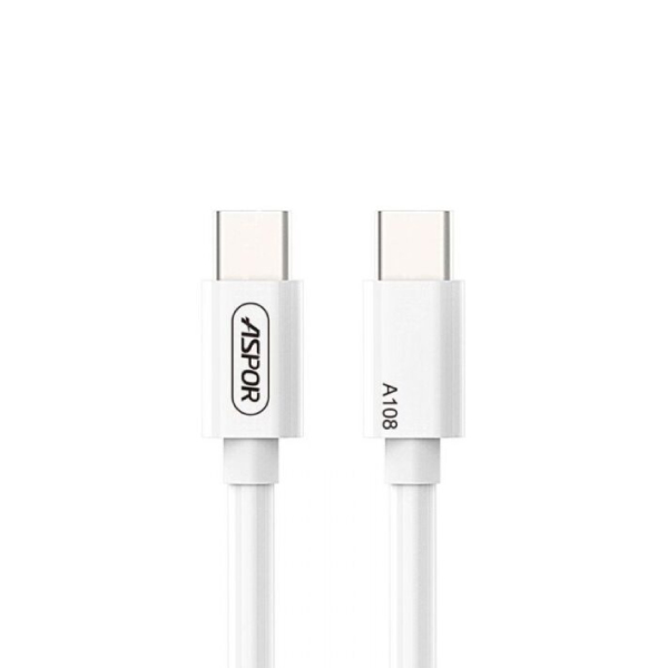 Aspor A108L 2M 100W Type C to Type C PD Cable