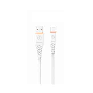 Aspor A127 6A Fast Charge Type-C/ Lightning Data Cable 1m Length Electric Wire