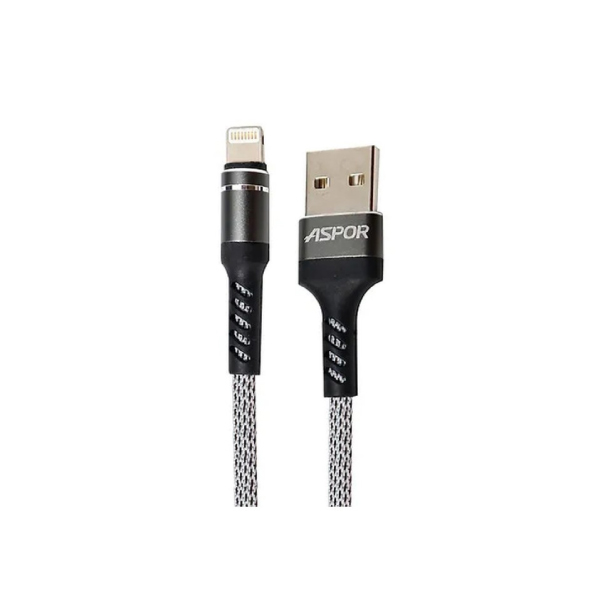 Aspor A163 Fast Charging Data Cable – Lightning 30 cm