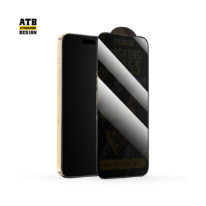 Atouchbo ATB Design King kong Full Cover 2.5D Anti-spy Privacy Tempered Glass for Iphone 15