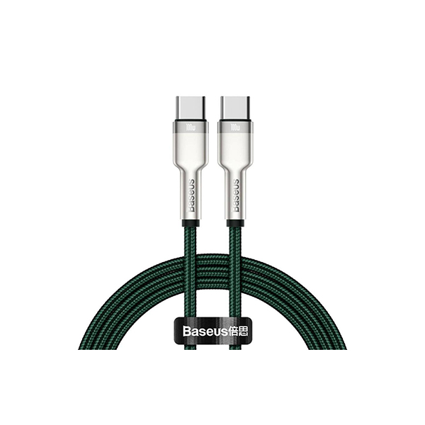 BASEUS Cafule Series Metal Data Cable Type-C To Type-C 1M 100W CATJK-C06