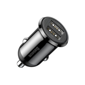BASEUS Grain Pro Car Charger (Dual USB 4.8A) CCALLP-02