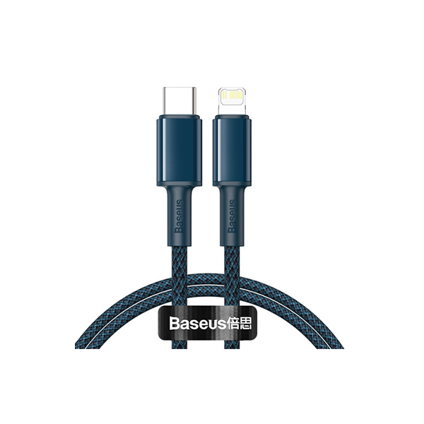 BASEUS High Density Braided Fast Charging Data Cable Type-C To iPhone PD 20W 1M CATLGD-03