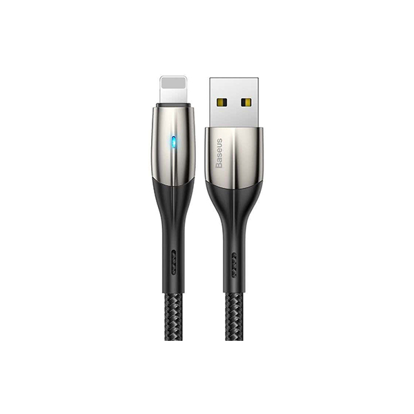 BASEUS Horizontal Data Cable USB To iPhone 2.4A 1M CALSP-B01