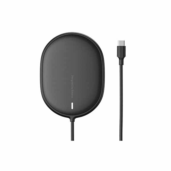 BASEUS Light Magnetic Wireless Charger (Suit For IP12 With Type-C Cable 1.5M) WXQJ-01