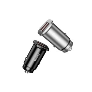 BASEUS Square Metal A+A 30W Dual Black/Silver (CCALL-DS01/CCALL-DS0S)