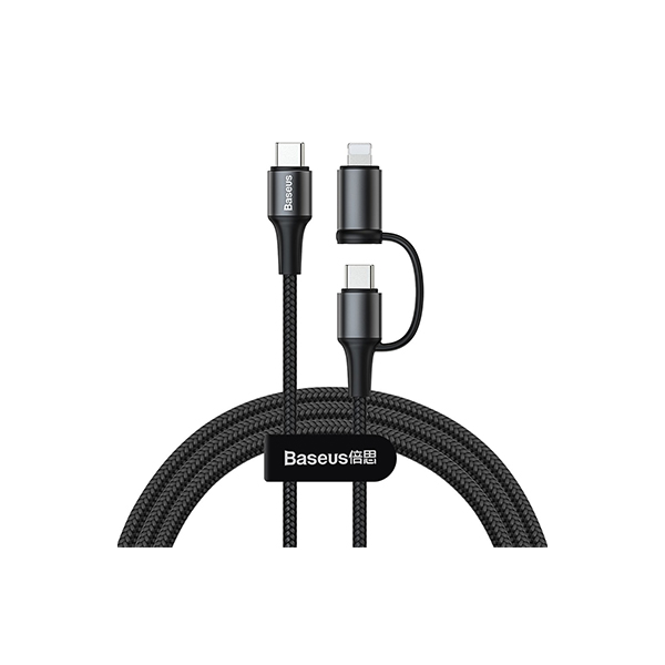 BASEUS Twins 2 In 1 Cable 60W PD CATLYW-01