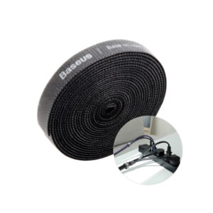 Baseus 3M ACMGT-F01 Colorful Circle Velcro strap – Black