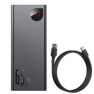 Baseus Adaman 65W 20000 Power Bank with Digital Display