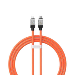 Baseus CAKW000007 Fast Charging Cable USB-C to Lightning Coolplay Series 1m 20W – Orange