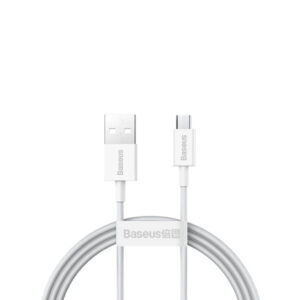 Baseus CAMYS-02 Superior cable USB – micro USB for fast charging 2A 1m – white