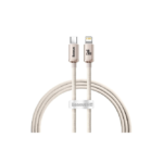 Baseus Crystal Shine Type C – Lightning Fast Charging Data Cable 1.2m Pink – CAJY001304