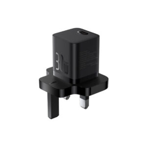 Baseus GaN5 Fast Charging Adapter Mini Edition Type-C Single Port 30W UK Plug Wall Charger – P10110906113-00