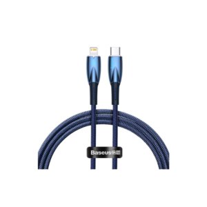 Baseus Glimmer USB-C – Lightning 20W Blue 1M – CADH000003