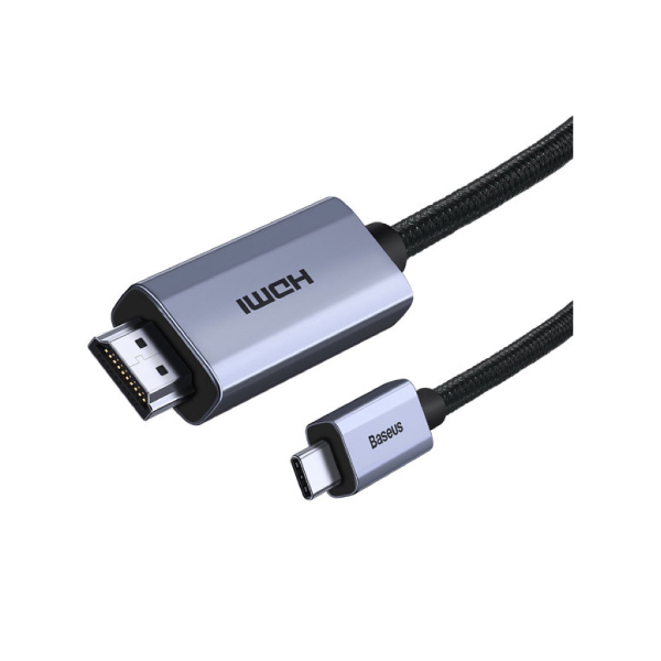 Baseus High Definition Series adapter cable USB Type C – HDMI 2.0 4K 60Hz 2m Black – WKGQ010101