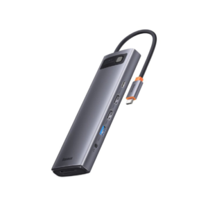 Baseus Starjoy 12 in 1 Multifunctional Type-C HUB Docking Station Gray WKWG020213