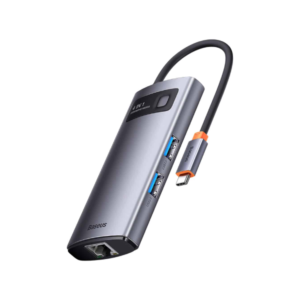 Baseus Starjoy Series 4-in-1 Multifunctional Type-C HUB Docking Station Gray WKWG070113