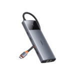 Baseus Metal Gleam Series Screen-off Button 10-in-1 USB Hub – B00061800813-00
