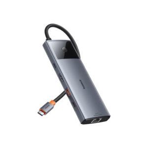Baseus Metal Gleam Series Screen-off Button 10-in-1 USB Hub – B00061800813-00