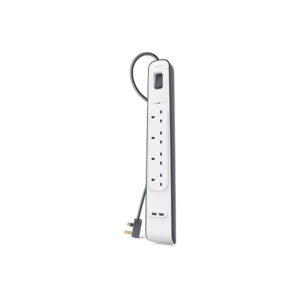 Belkin Surge Plus 4 2USB Multi Power Strip
