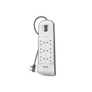 Belkin Surge Plus 6 2USB Multi Power Strip
