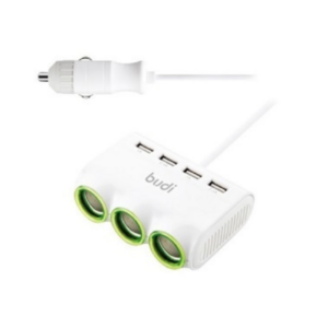 Budi Car Charger 4 USB Port M8J650