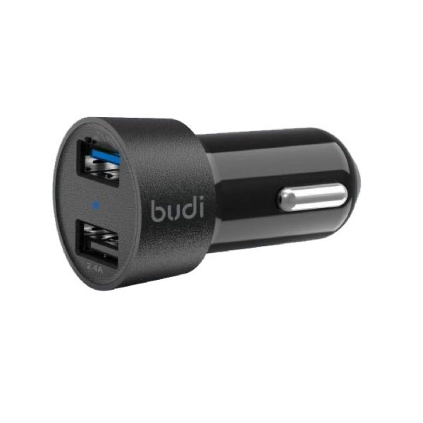 Budi Car Charger Dual Port USB M8J622Q