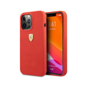 Ferrari Scuderia Case iPhone 13 Pro 6,1″ Red Hardcase Silicone