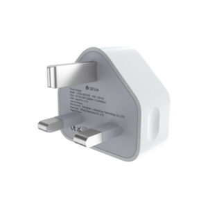 Devia Smart Series 5W USB 1A UK 3 Pin Charger EA141