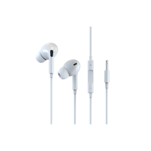 Devia Smart Series Stereo 3.5Mm Wired Earphone White EM027