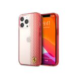 Ferrari Red Italia Outline Hard Case iPhone 13 Pro Max