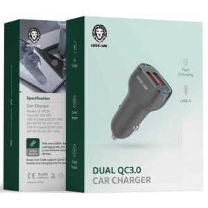 Green Lion 36W Dual Ports Car Charger