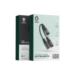 Green Lion 2 In 1 Audio & Charging Splitter Adapter