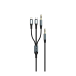 Green Lion 3 In 1 Aux Cable Aux To Aux + Lightning + USB C