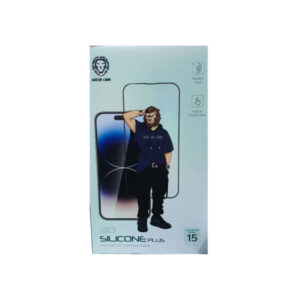 Green Lion 3D Silicone Plus High Definition Edge Glass for iPhone 15 Pro/ iPhone 15 Pro Max