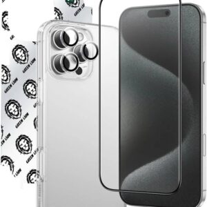 Green Lion 4 in 1 Defender Pack for iPhone 16 Pro Max