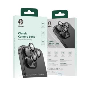 Green Lion Classic Camera Lens for iPhone 15 Pro