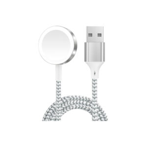 Green Lion Nylon Rope iWatch Magnetic Charging Cable 1.2M