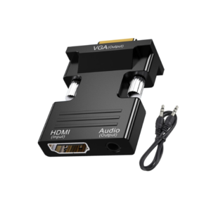 HDMI to VGA & Audio Adapter with Aux Cable