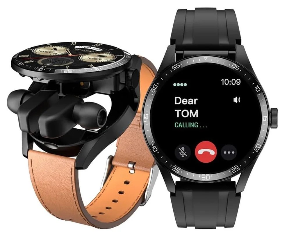Haino Teko RW37 Smart Watch with Earbuds