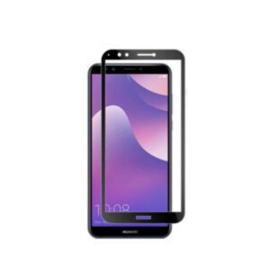 Huawei Y7 Prime 2018 Full Glue Tempered Glass Screen Protector