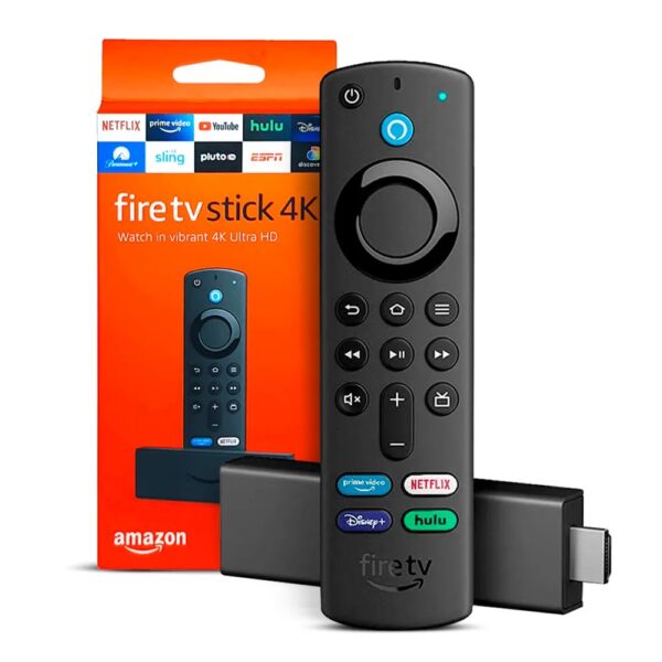 Amazon Fire TV Stick 4K Ultra Streaming Device with Alexa Voice Remote ...