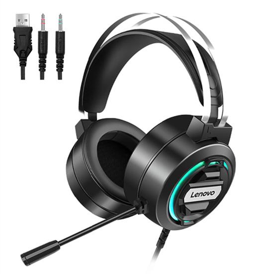 Lenovo Wired Gaming Headphone 3.5MM + USB (H401)