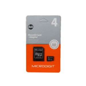 Microdigit MicroSD Memory Card 4GB